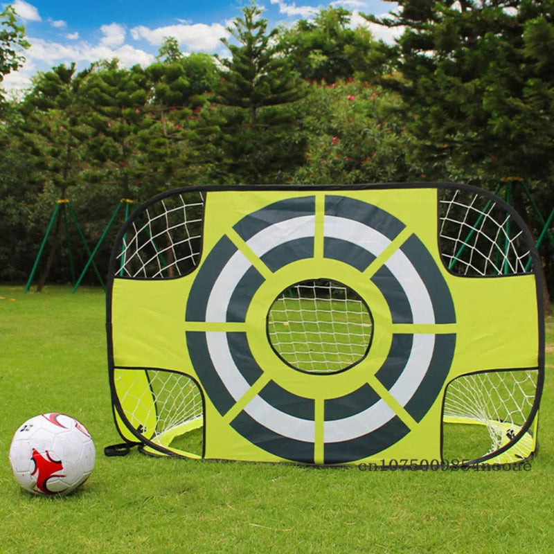 Alvo portátil do futebol para o treinamento do futebol, rede dobrável, impacto-resistente, para o treinamento e o exercício da grama FutCarioca 