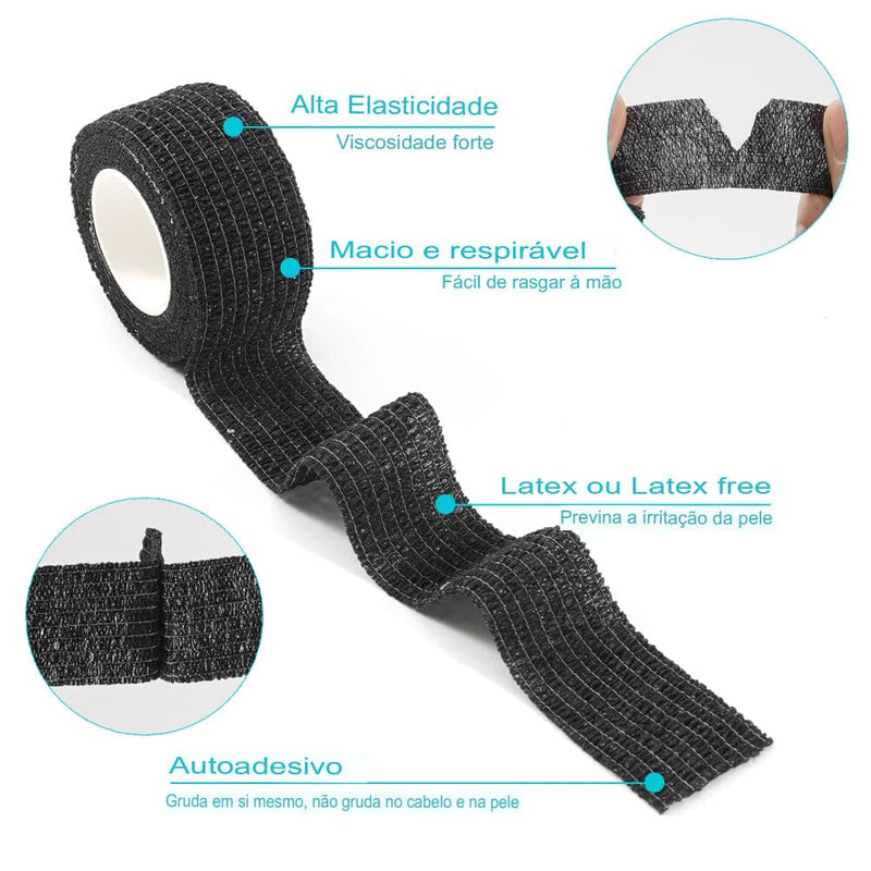 Atadura Elástica Compressiva - Kit 10 Peças Atadura Elástica Compressiva - Kit 10 Peças FutCarioca 