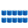 Atadura Elástica Compressiva - Kit 10 Peças Atadura Elástica Compressiva - Kit 10 Peças FutCarioca Azul 5cm X 4.5 metros 