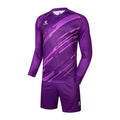 Conjunto de Goleiro Profissional - DefenderX Pro Conjunto de Goleiro Profissional - DefenderX Pro FutCarioca Roxo Adulto P 