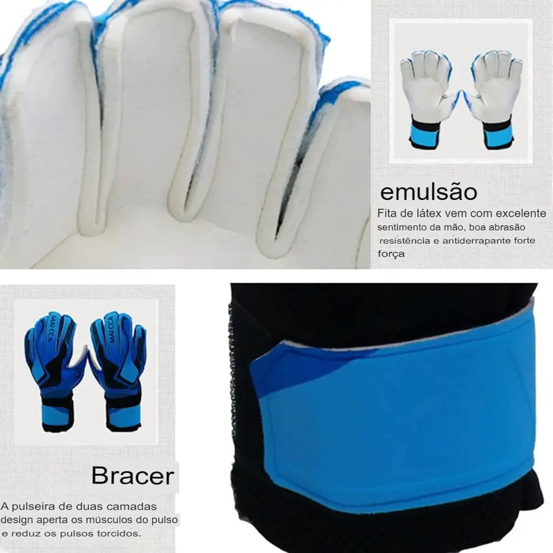 Luva de Goleiro Profissional - MaxSaver Luva de Goleiro Profissional - MaxSaver FutCarioca 