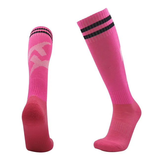 Meião de Futebol Profissional - MaxFif Meião de futebol Profissional - MaxFit FutCarioca Rosa Adultos 38-45 