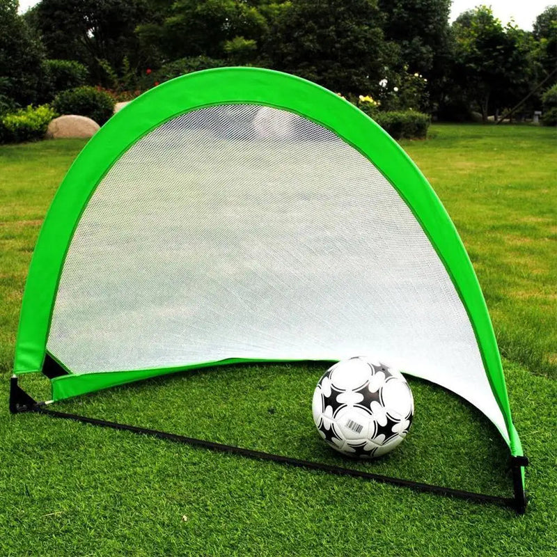 Rede dobrável do objetivo do futebol para crianças, rede do treinamento exterior, brinquedo interativo, objetivo do futebol para a criança, 1Pc FutCarioca 