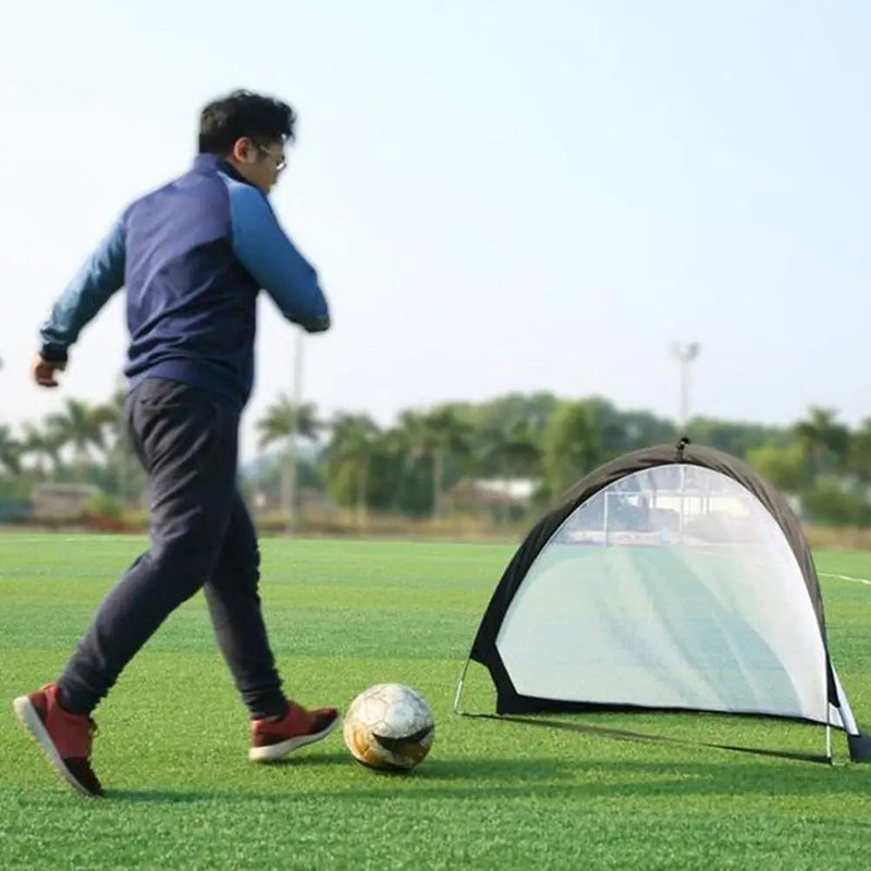 Rede dobrável do objetivo do futebol para crianças, rede do treinamento exterior, brinquedo interativo, objetivo do futebol para a criança, 1Pc FutCarioca 