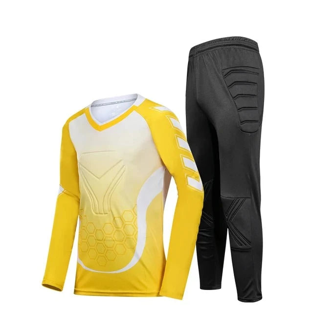 Uniforme de Goleiro Infantil Completo - TotalGuard Uniforme de Goleiro Infantil Completo - TotalGuard FutCarioca Amarelo P Camisa + Calça