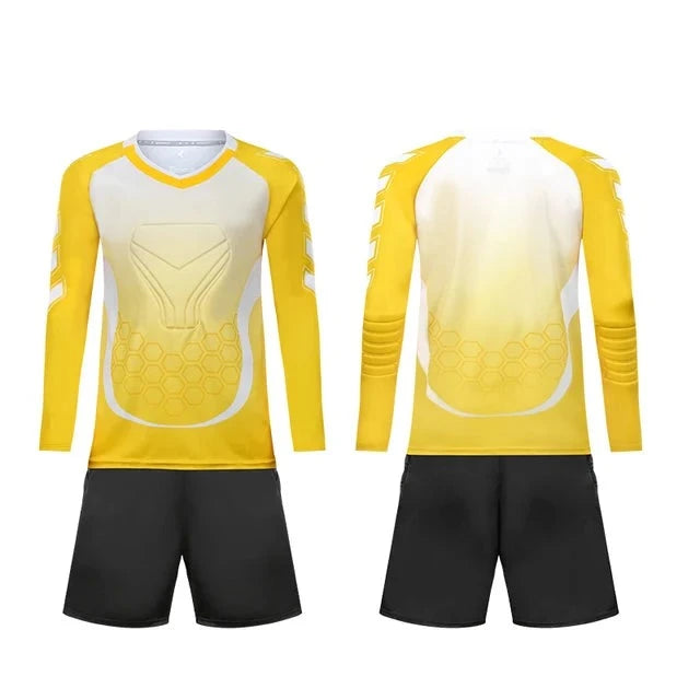 Uniforme de Goleiro Infantil Completo - TotalGuard Uniforme de Goleiro Infantil Completo - TotalGuard FutCarioca Amarelo P Camisa + Short